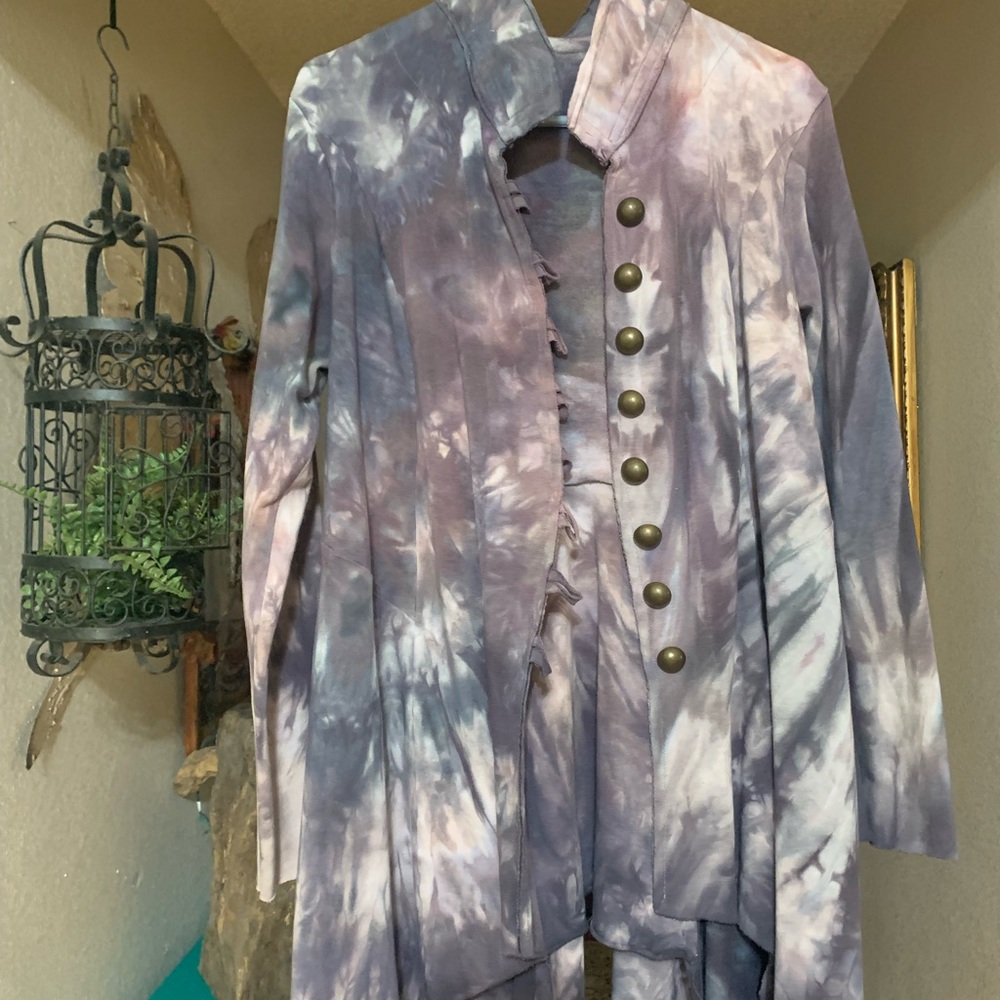 Cross fox inspired Steampunk/military style boutique jacket. Never worn.